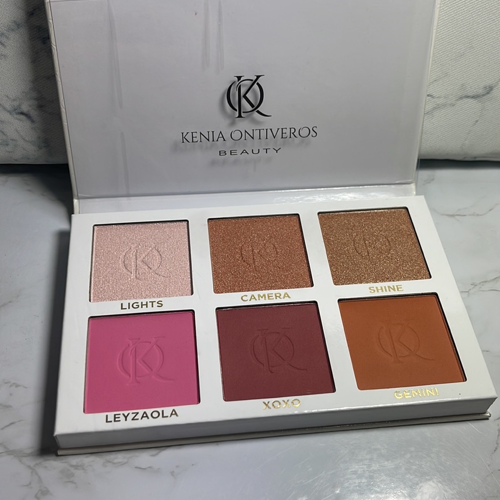 Kenia Ontiveros Beauty Blush and Shine Kit (NEW)